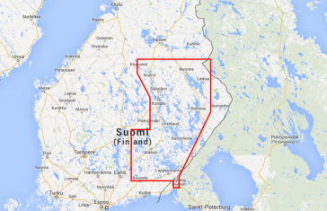 FINLAND LAKES SOUTH EAST